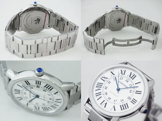 [10년연속 시계쇼핑몰 1위] Cartier 까르띠에 시계 RONDE  W6701011 (오토) - 남성